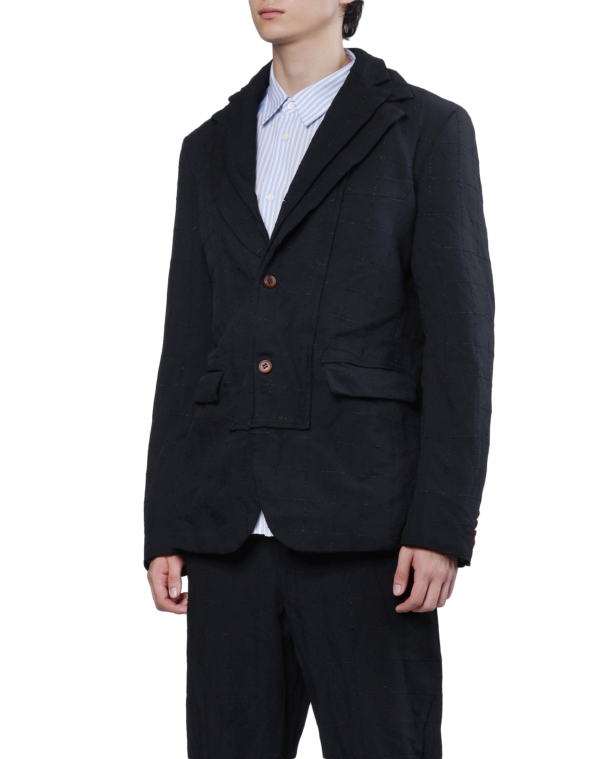 Check blazer