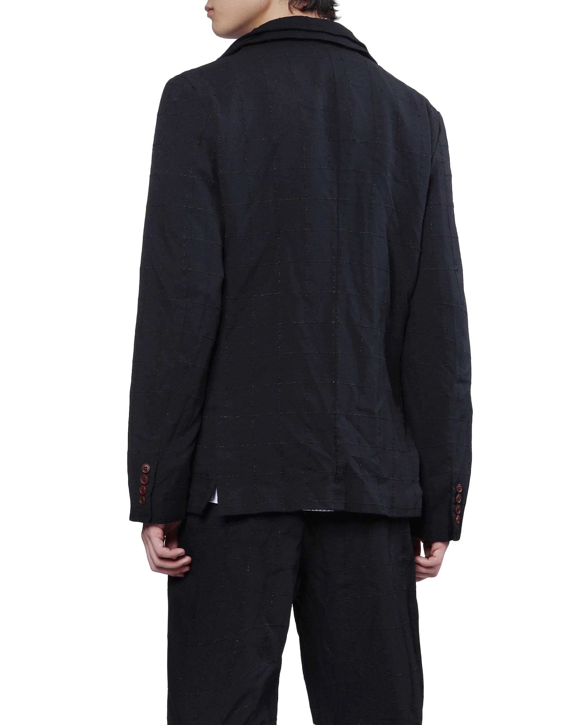 Check blazer