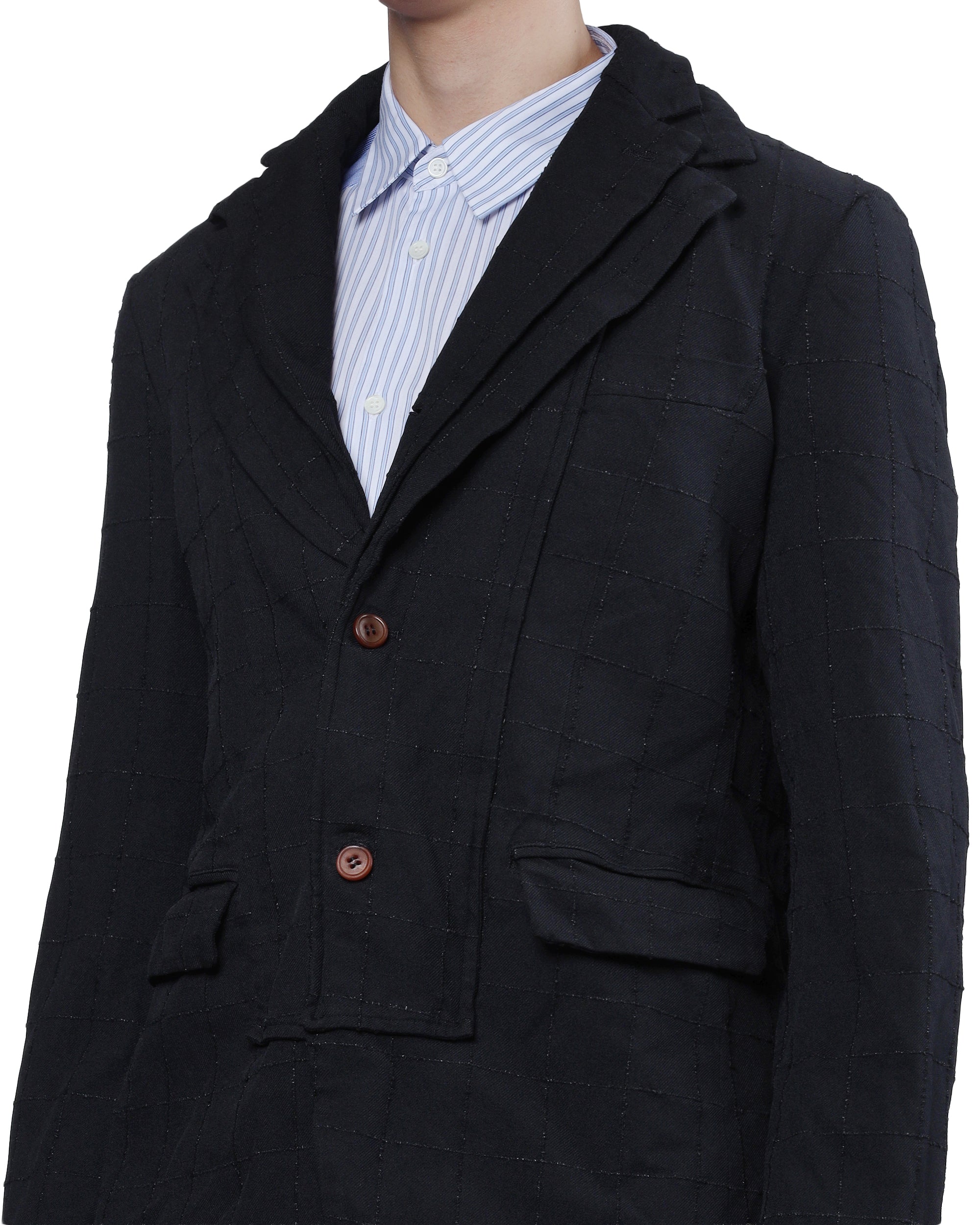 Check blazer