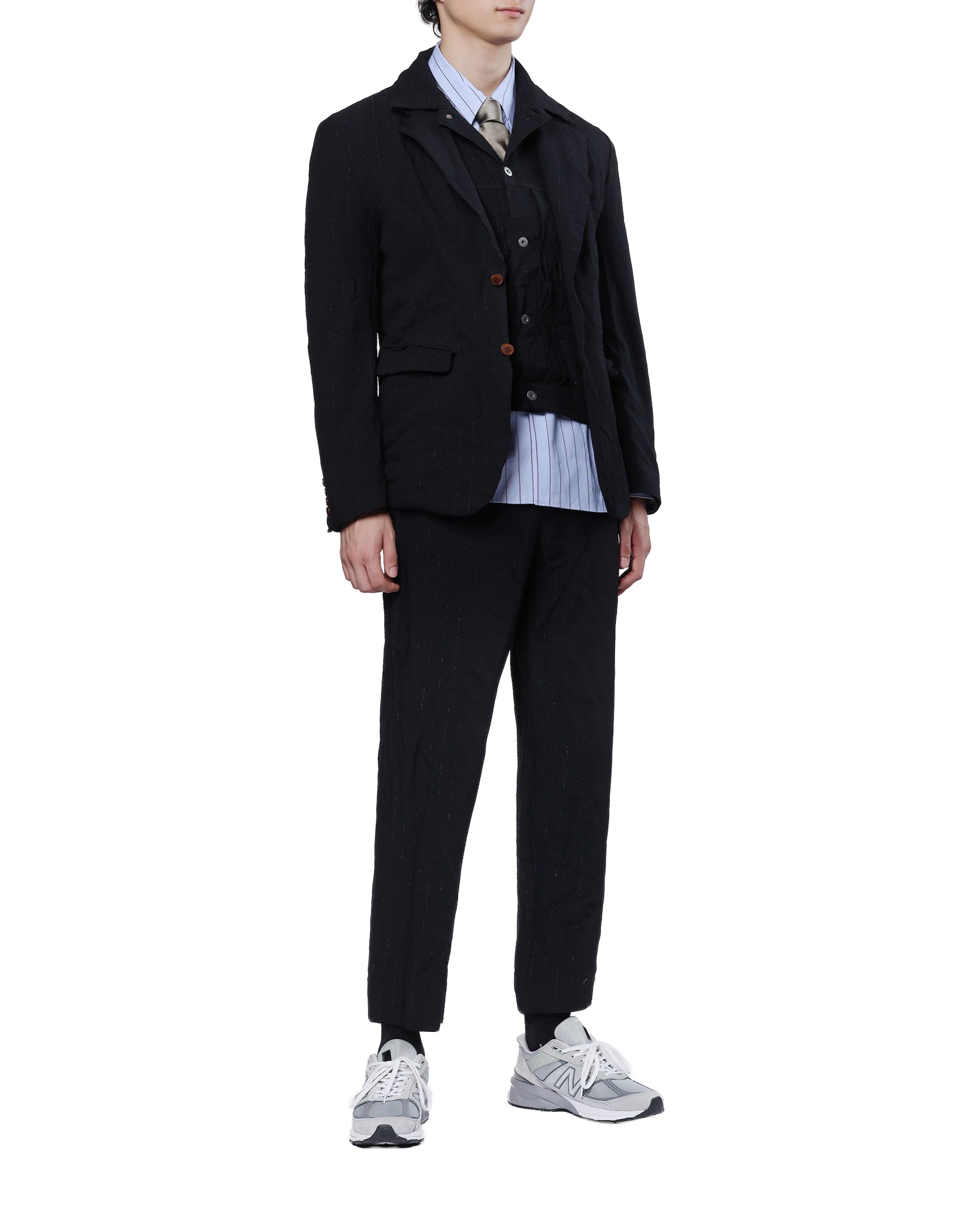 Buttoned blazer