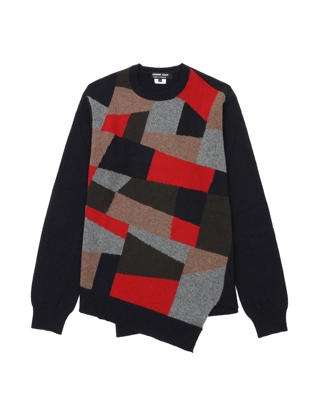 Patchwork sweater