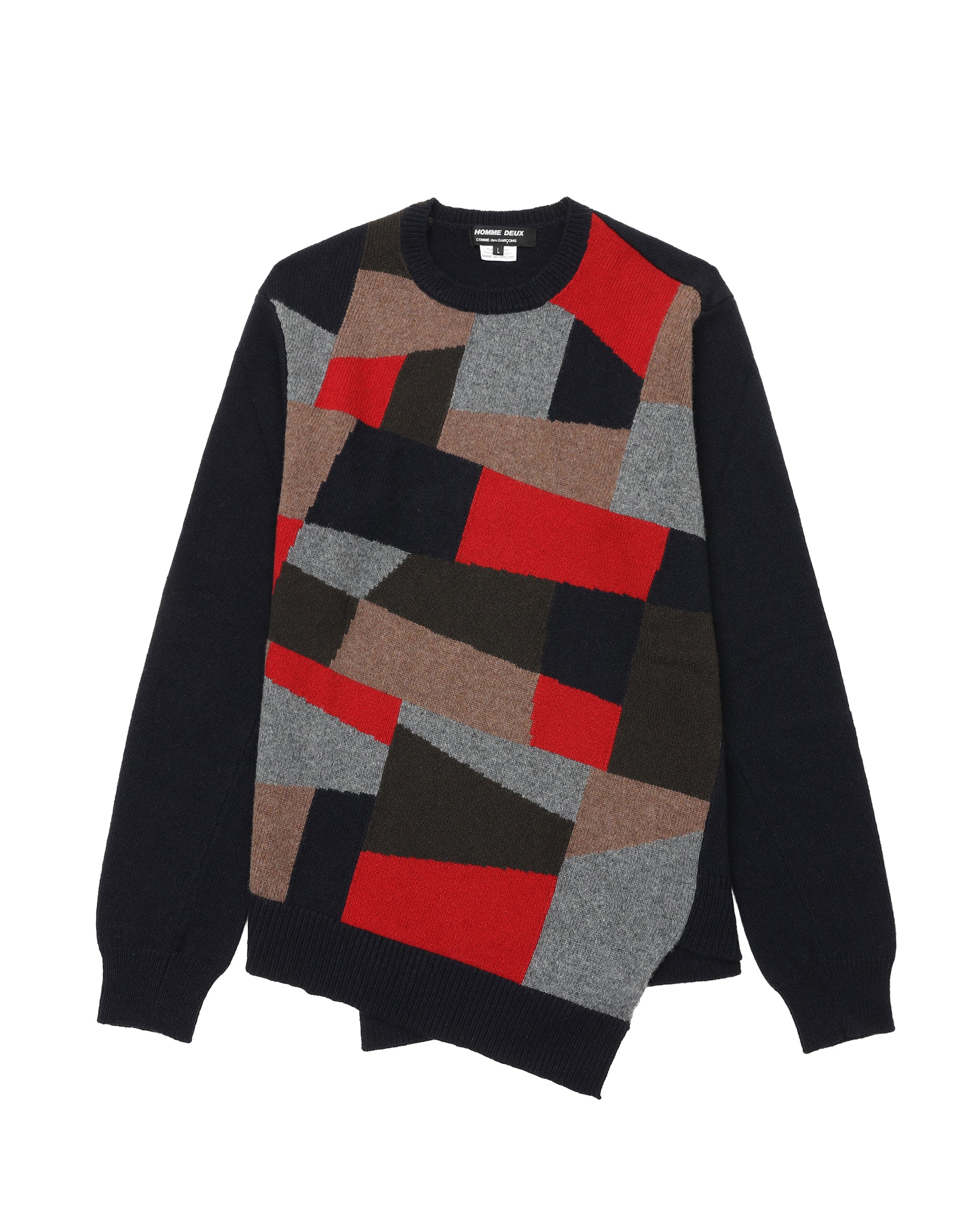 Patchwork sweater