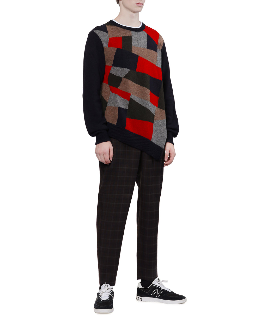 Patchwork sweater