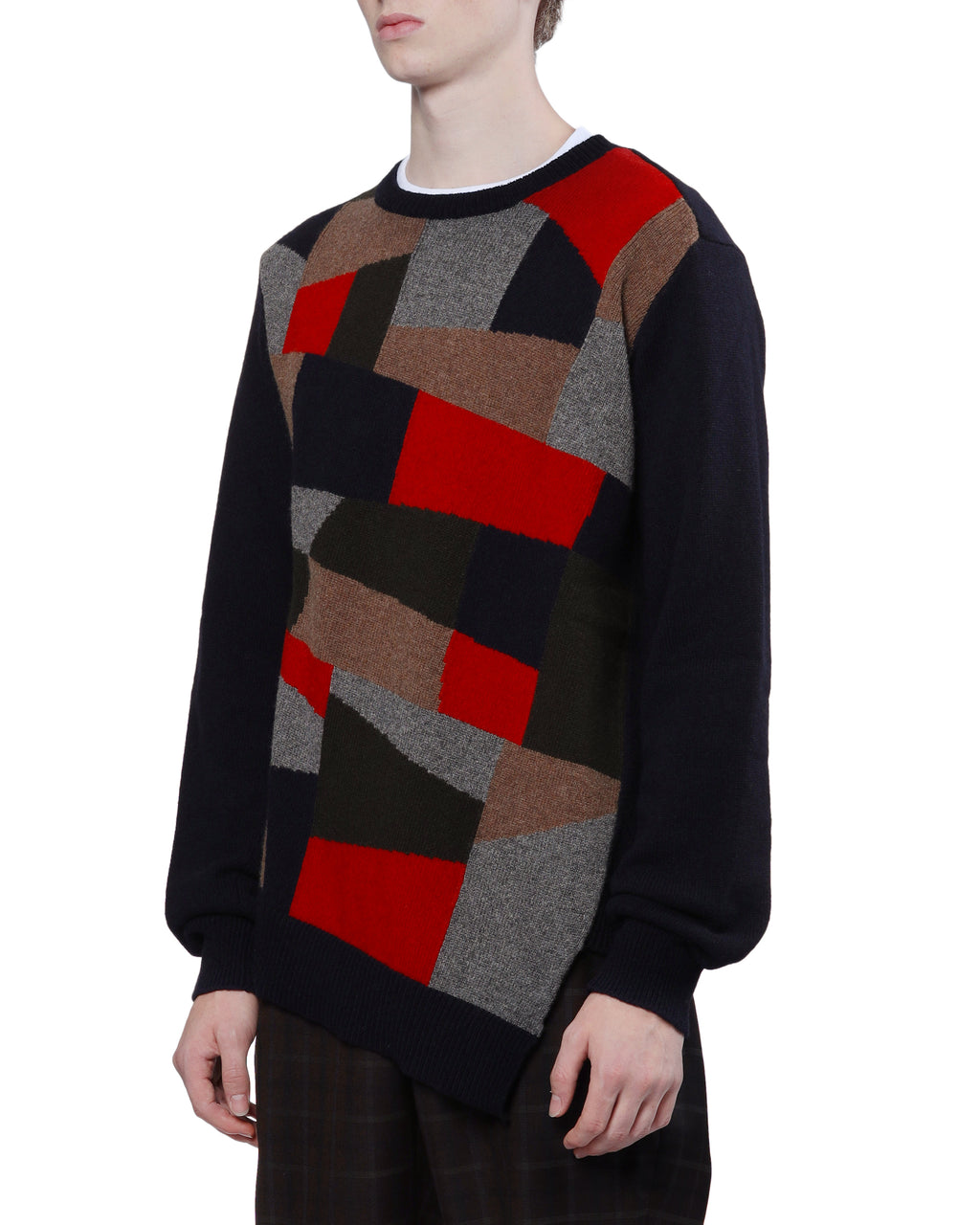 Patchwork sweater
