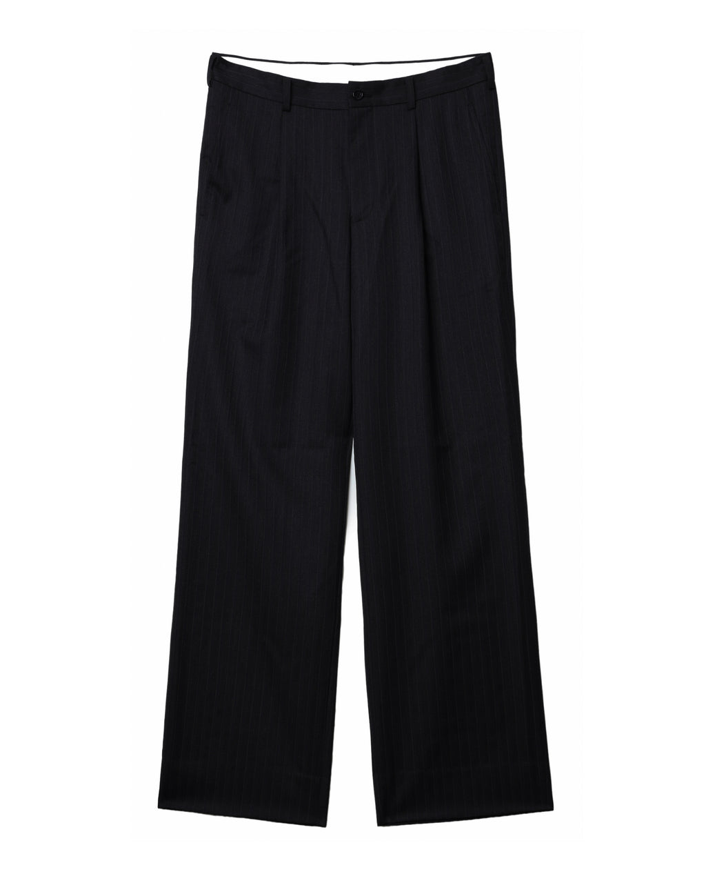 Pinstriped pants