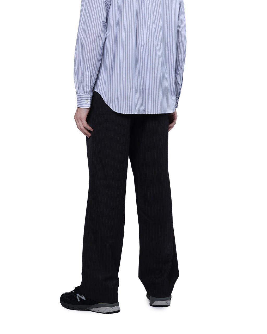 Pinstriped pants