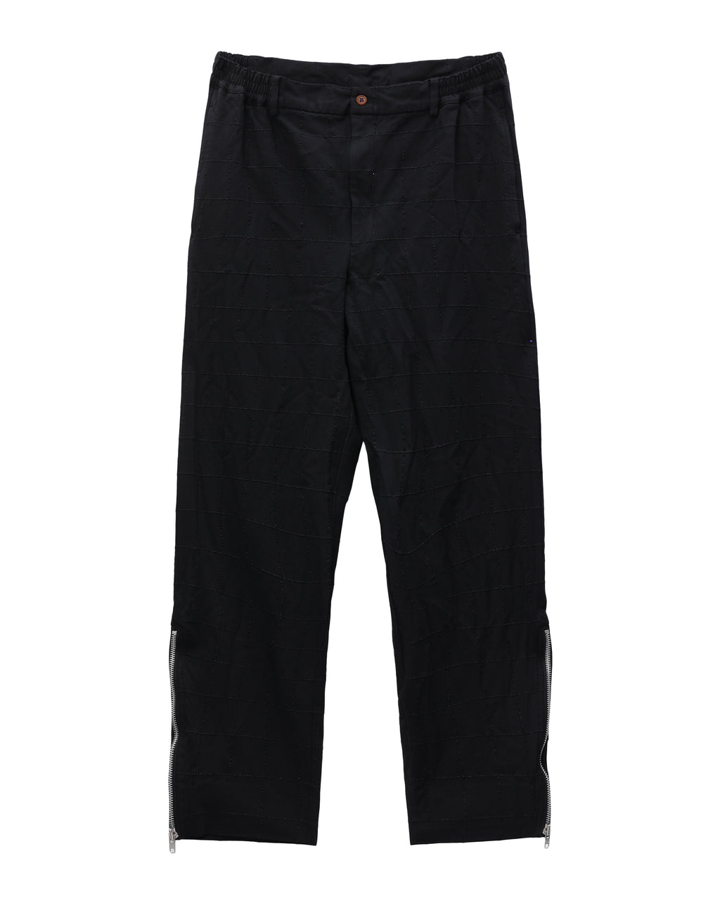Zip-hem pants