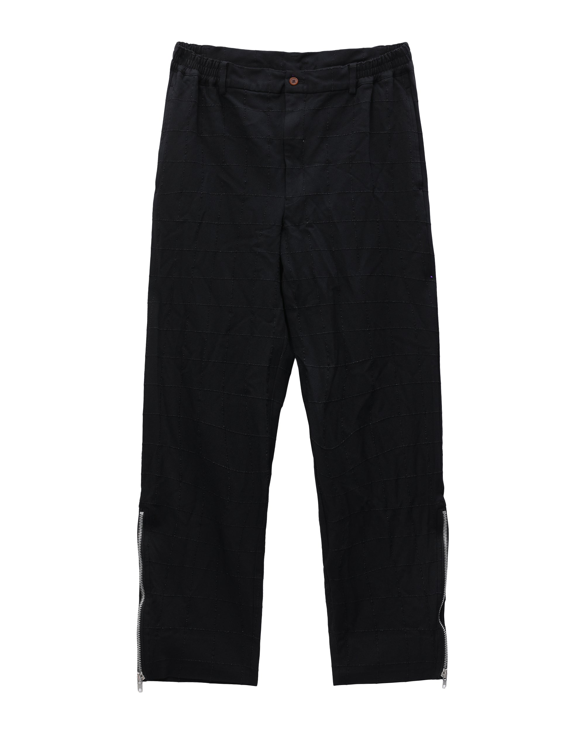 Zip-hem pants