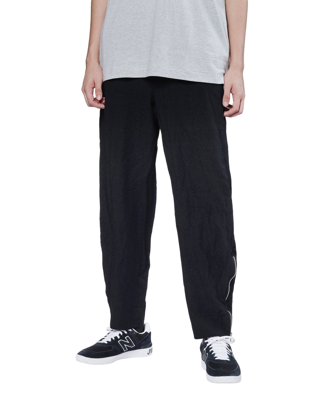Zip-hem pants