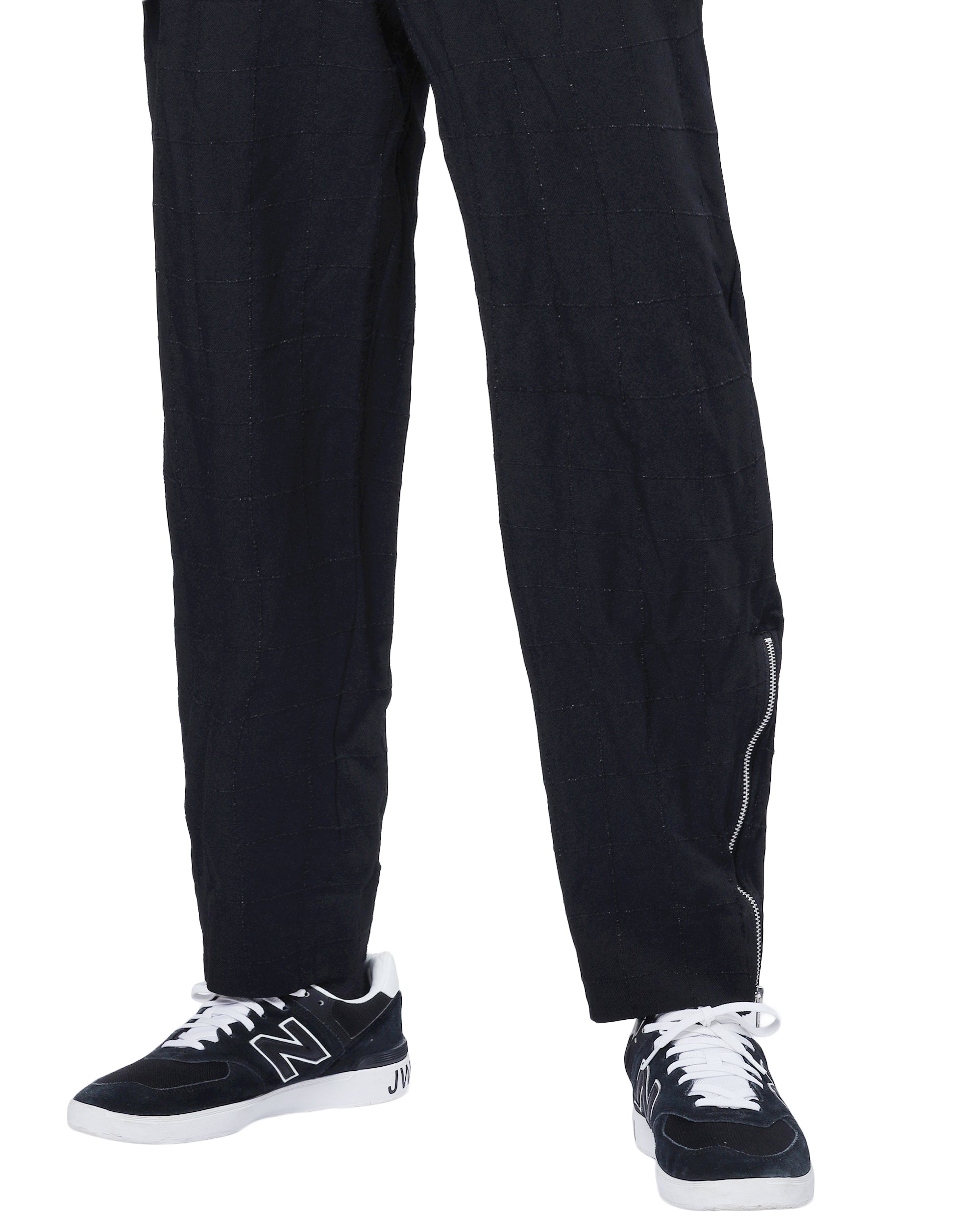 Zip-hem pants