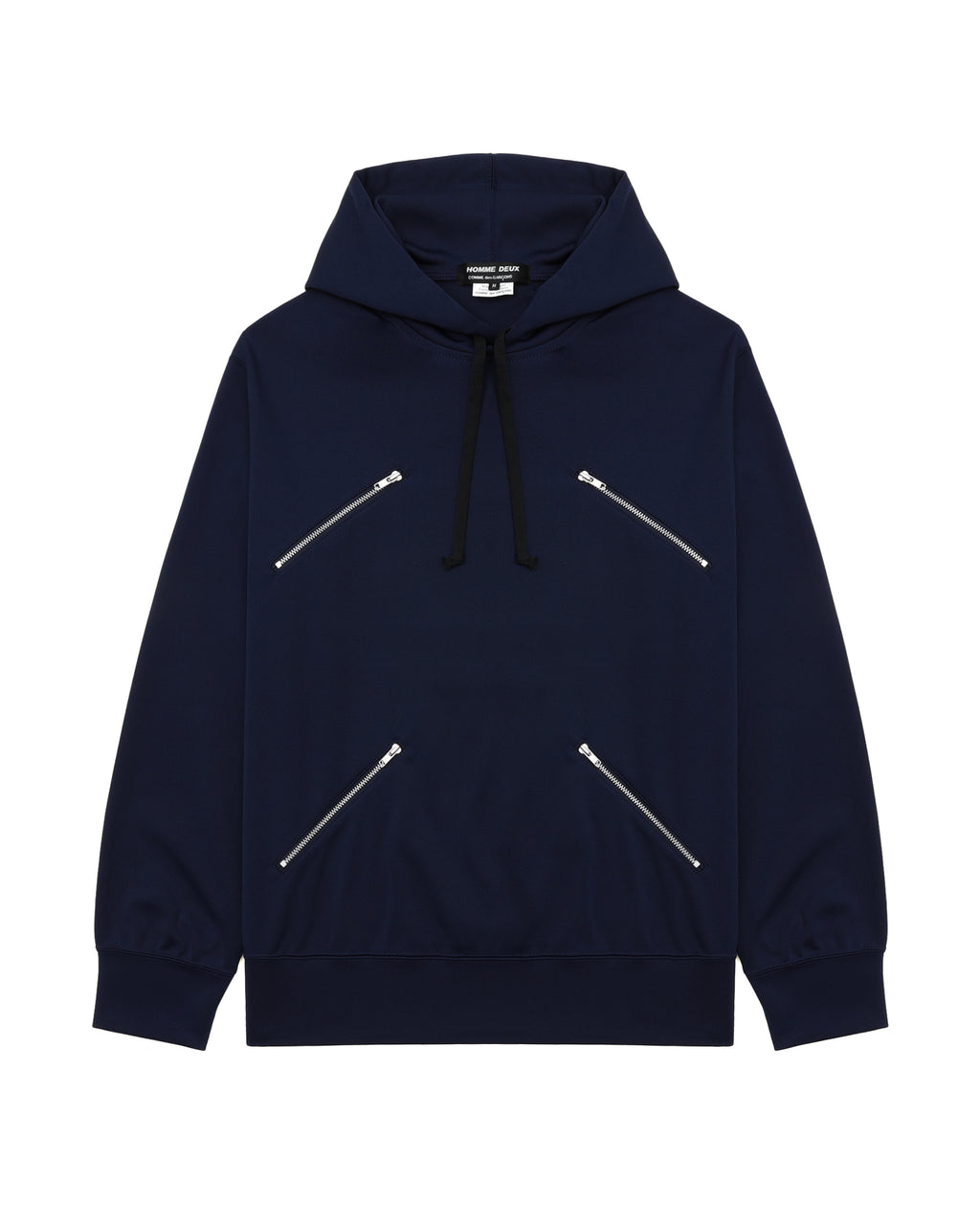 Zipper accent sweatshirt