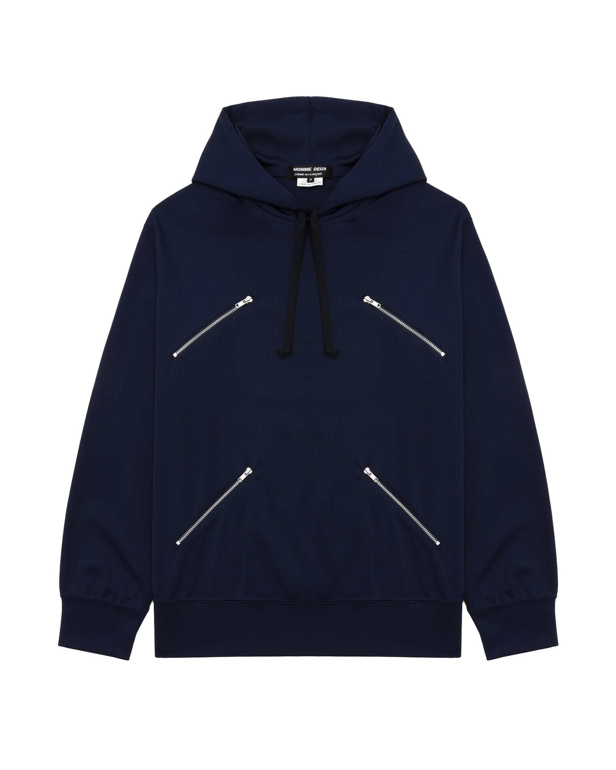 Zipper accent sweatshirt