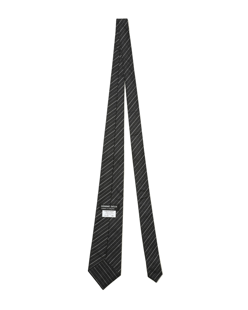 Striped tie