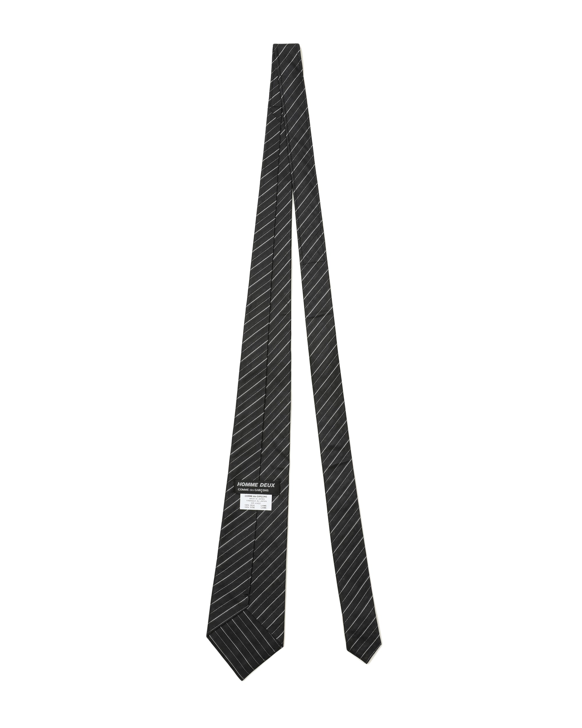 Striped tie