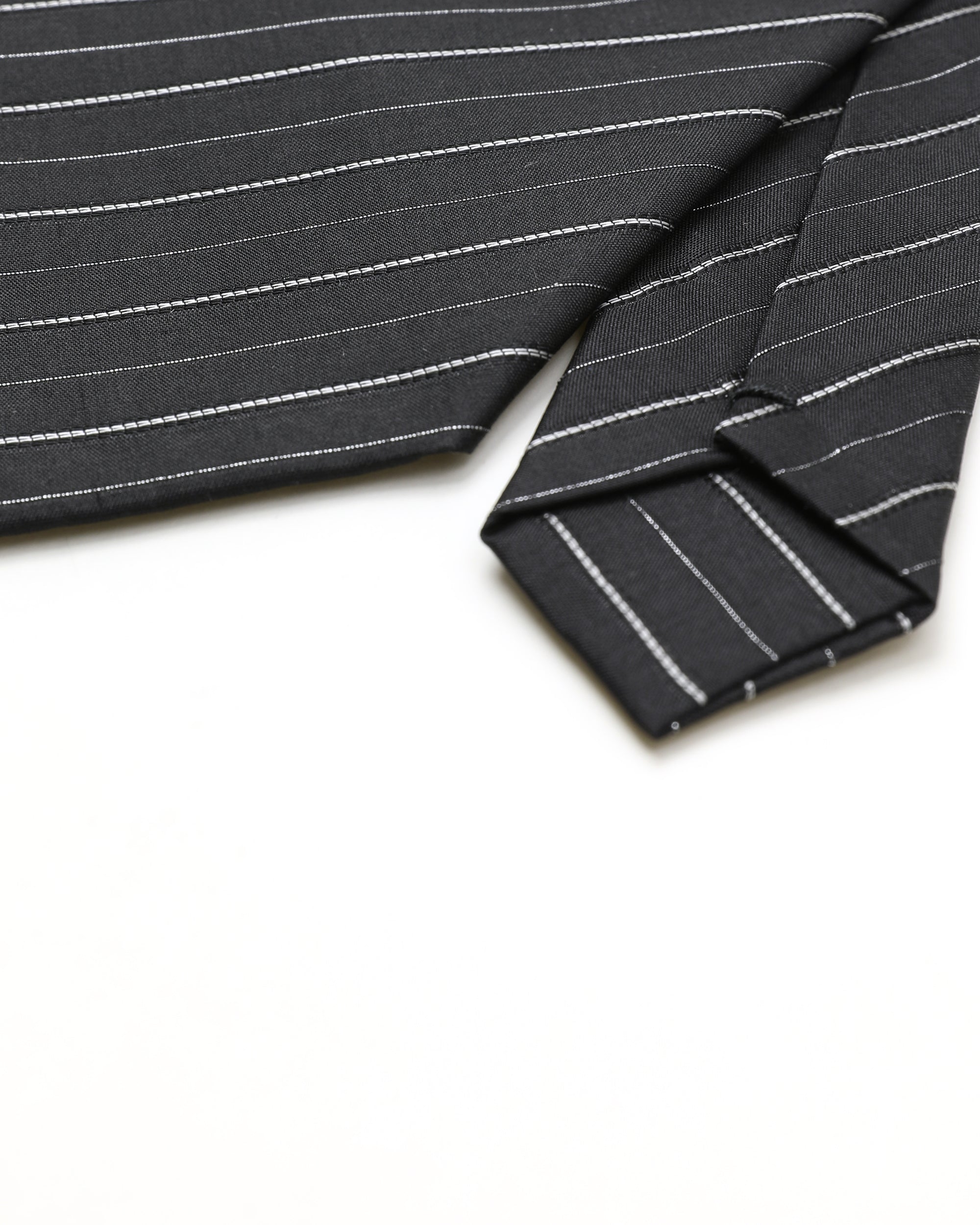 Striped tie