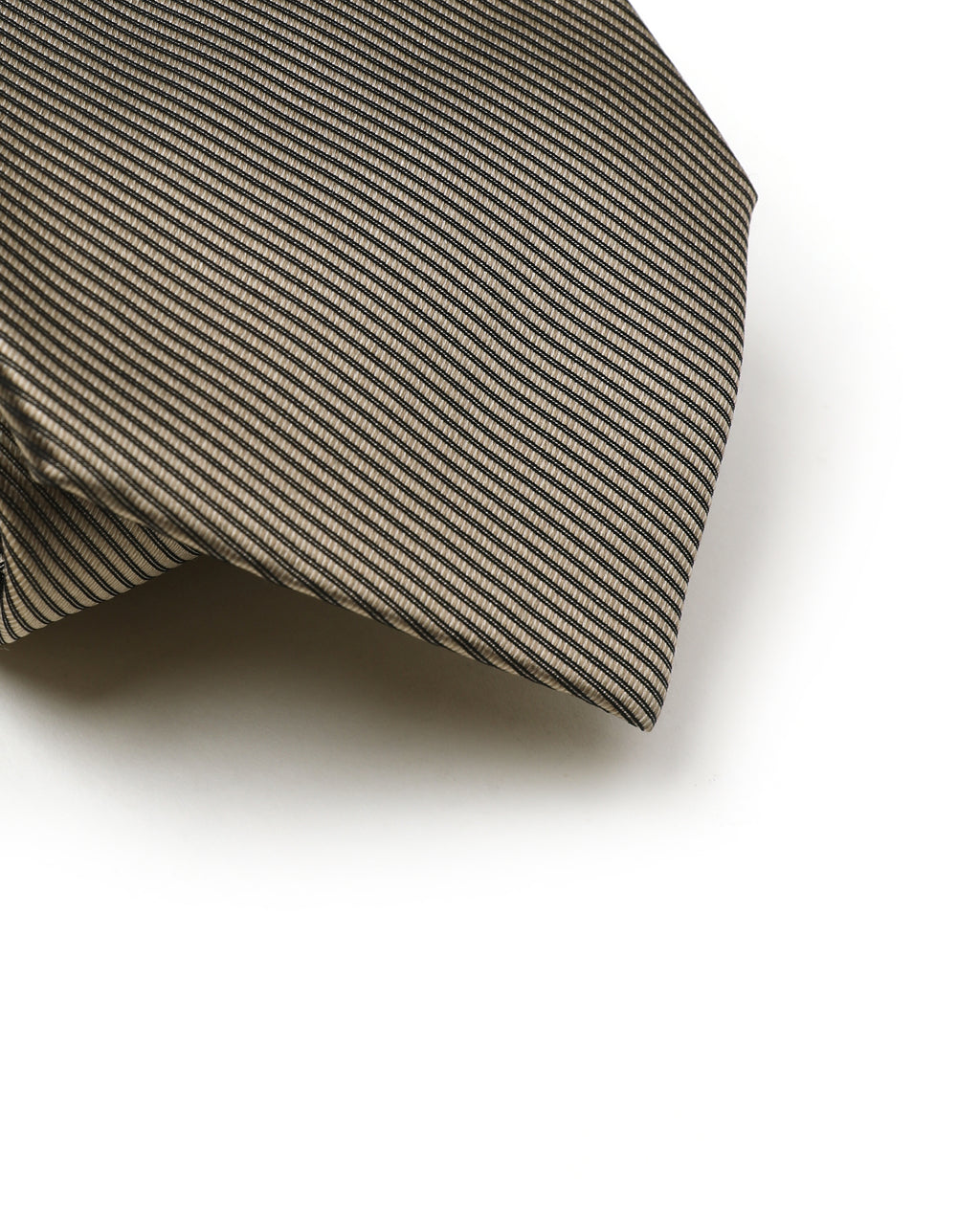 Striped tie