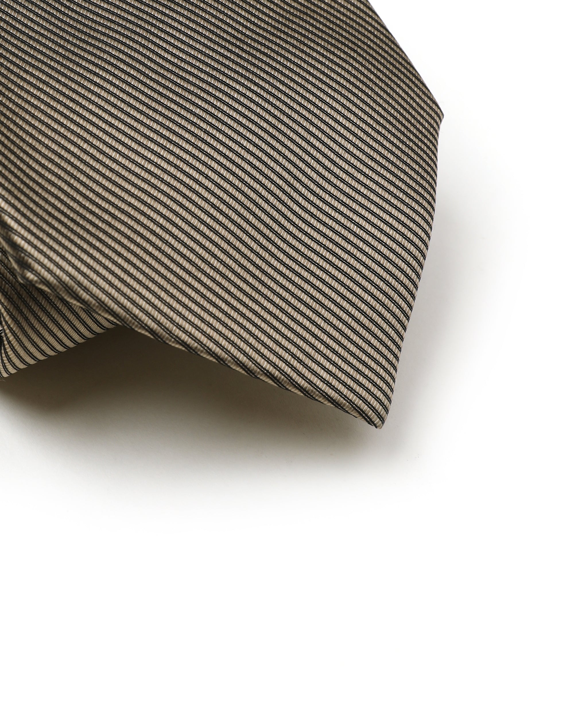 Striped tie