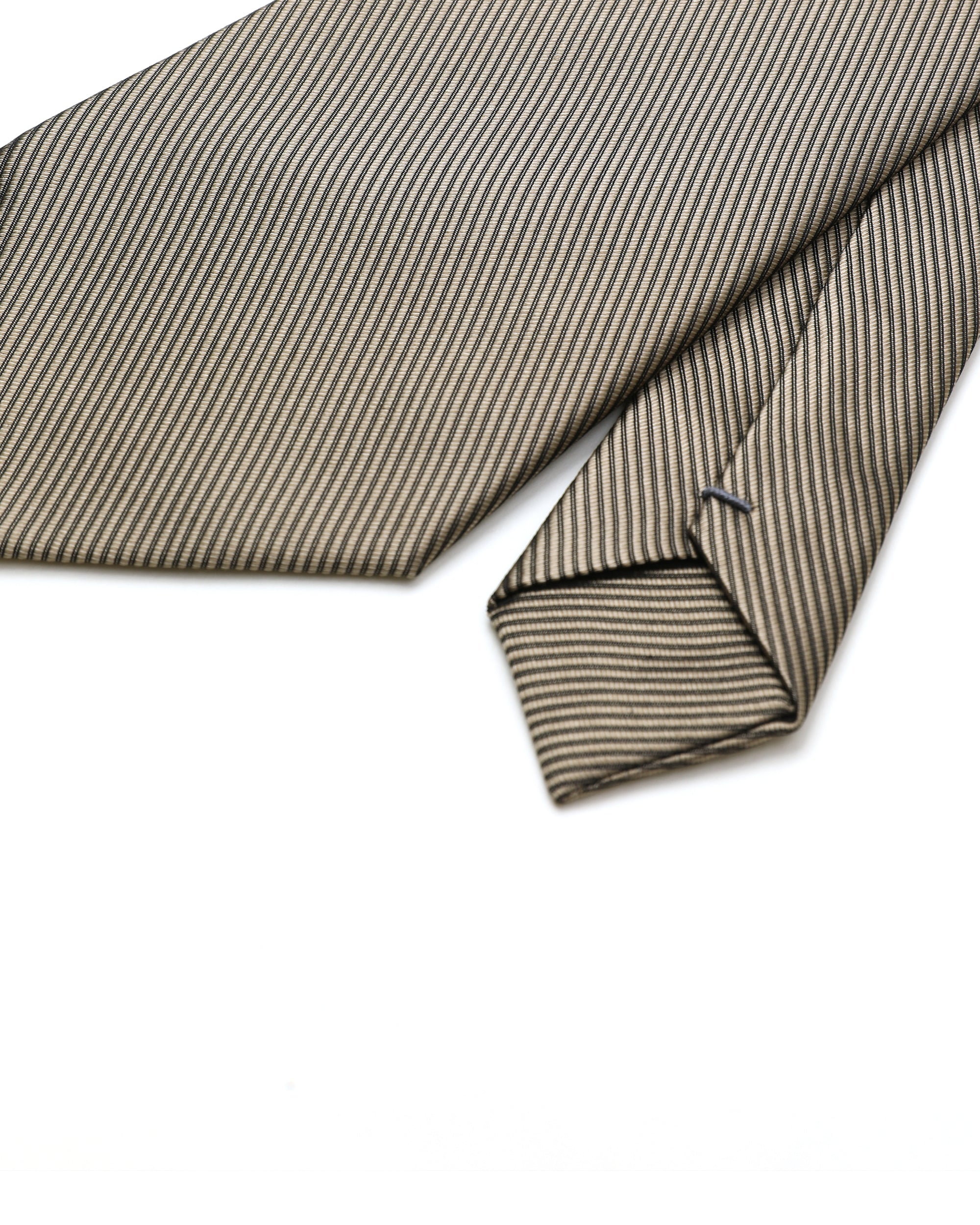 Striped tie