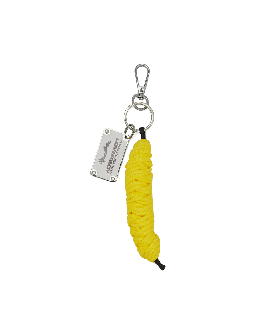 Knotted banana keychain