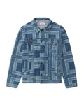 Patchwork denim jacket