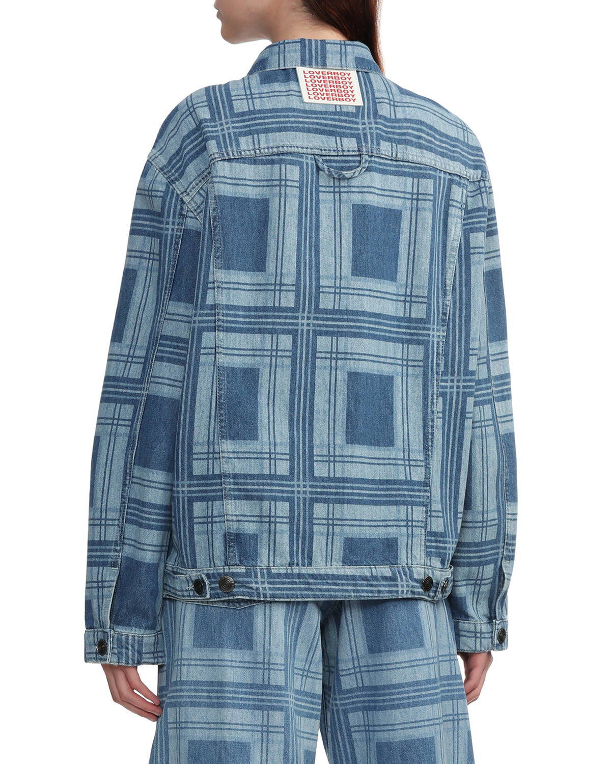 Patchwork denim jacket