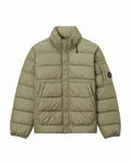 Stand collar puffer jacket