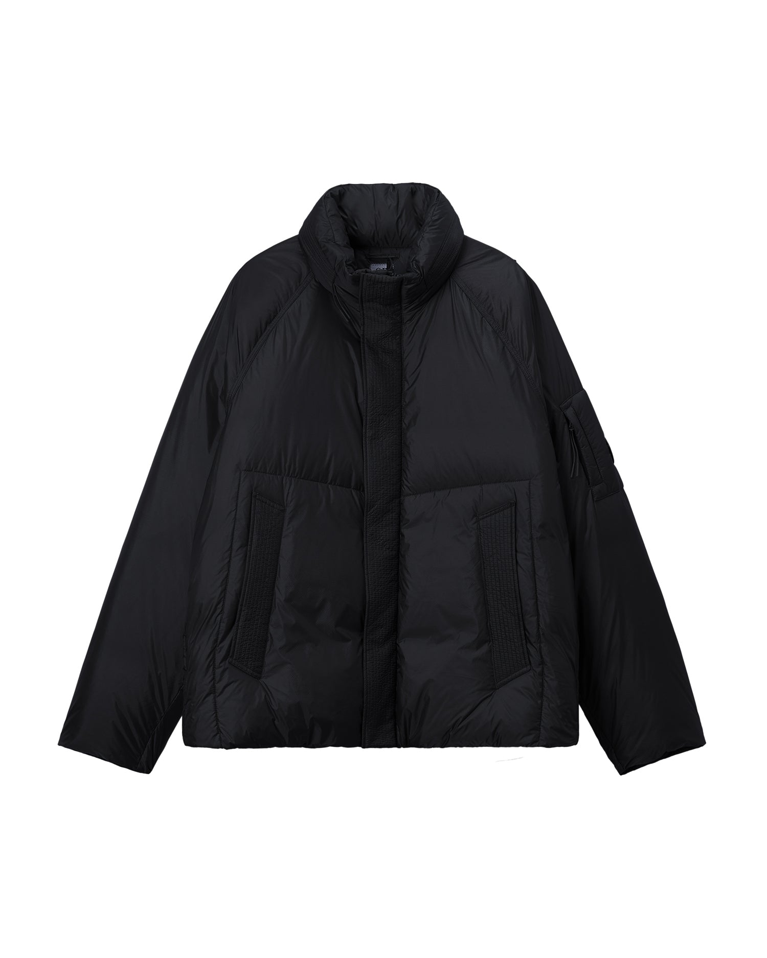 High-neck puffer jacket