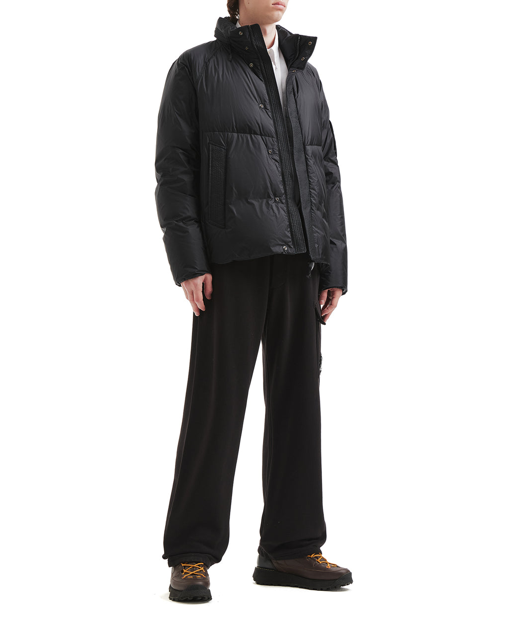 High-neck puffer jacket