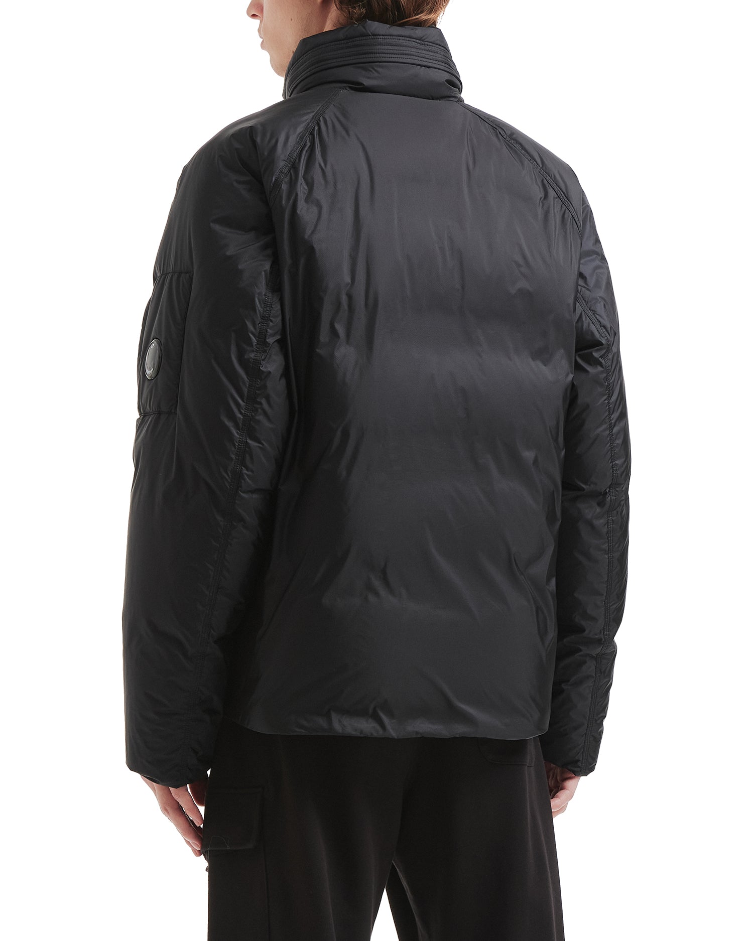 High-neck puffer jacket