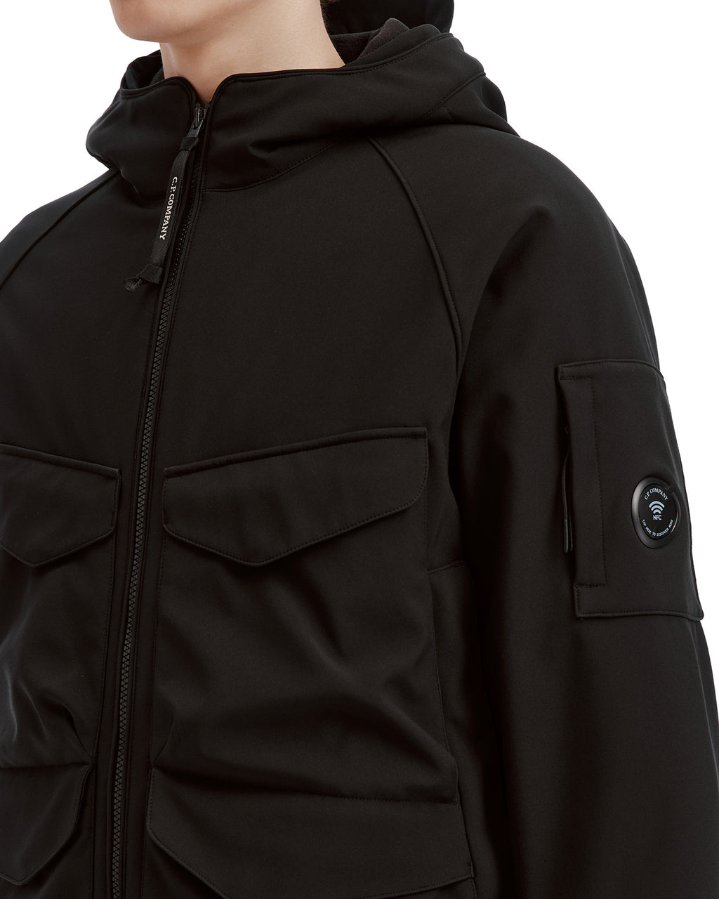 2-in-1 hooded jacket