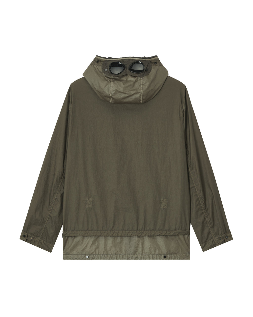 Hooded zip-up jacket