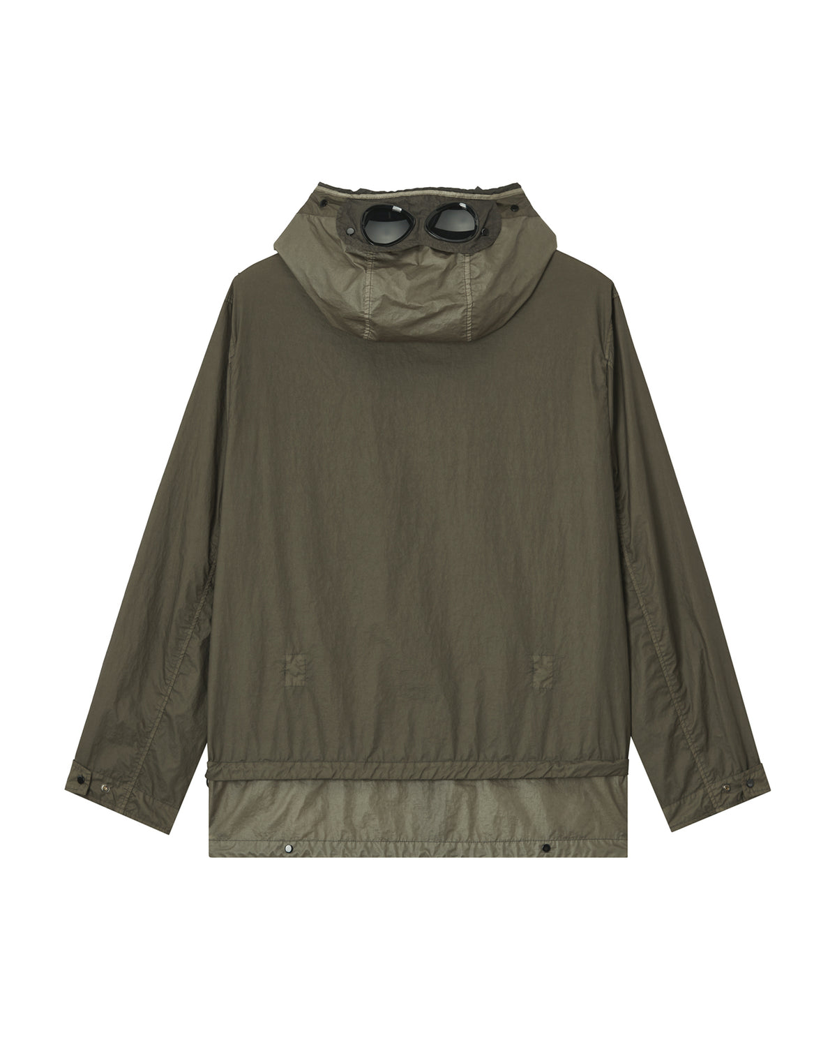 Hooded zip-up jacket