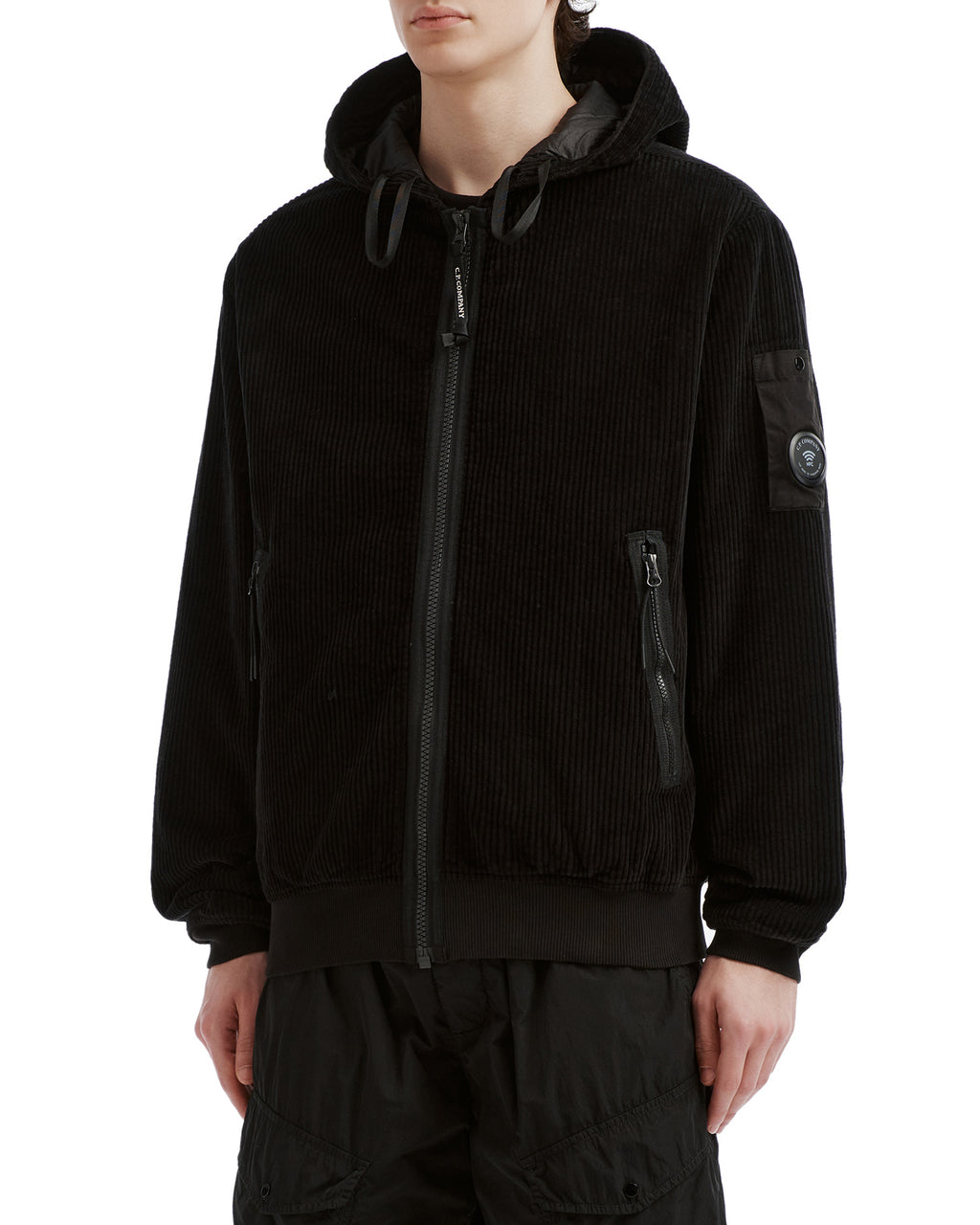 Zip-up hoodie