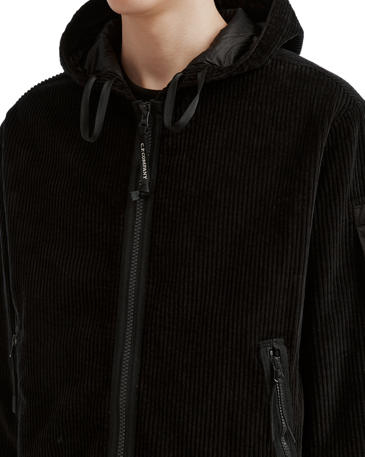 Zip-up hoodie