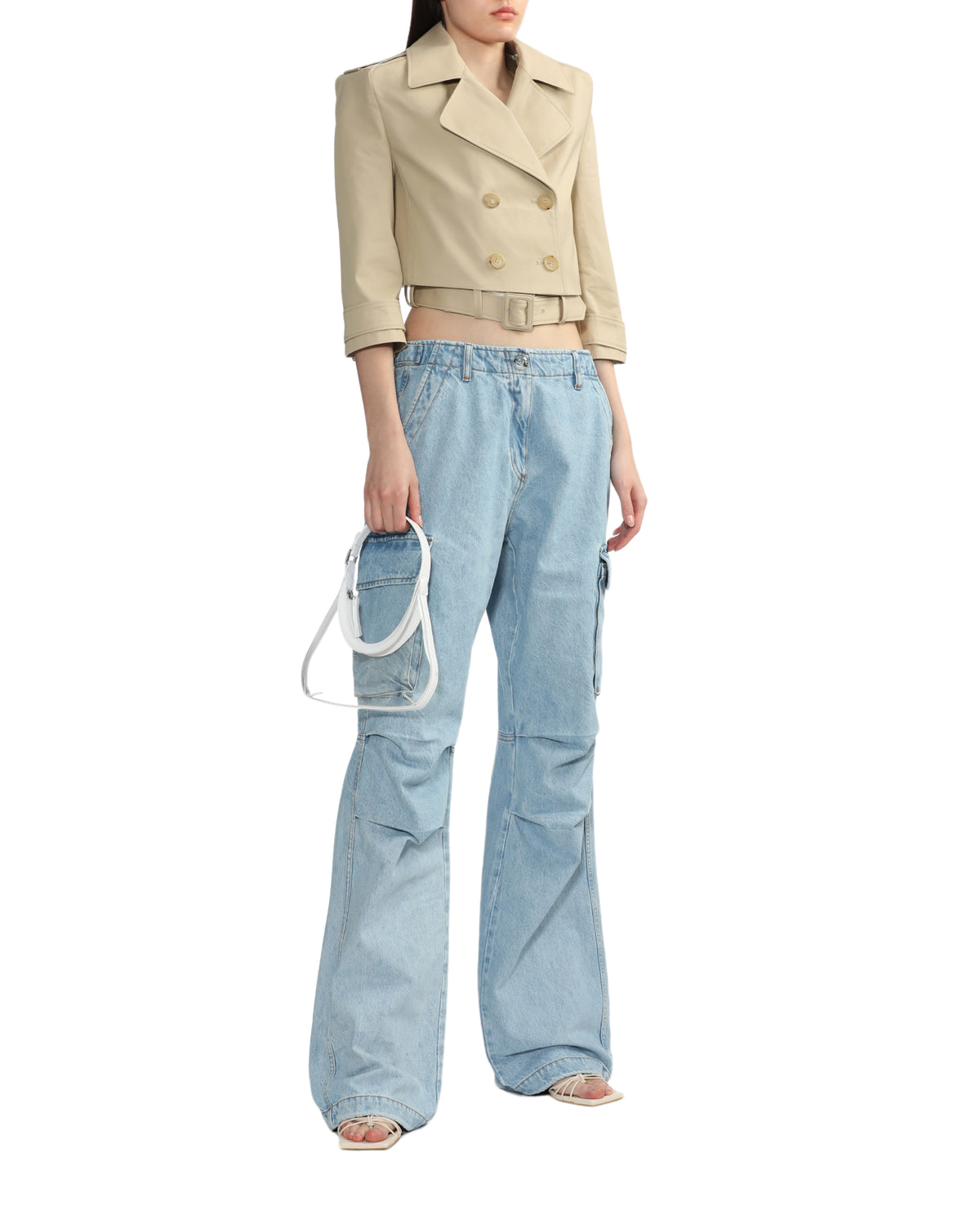 Structured shoulder jacket