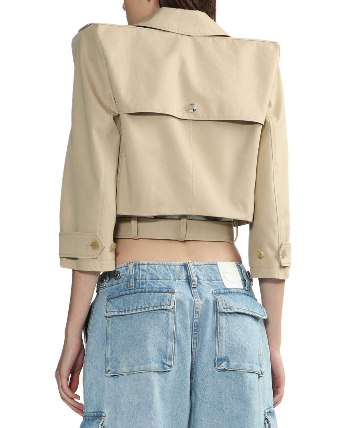 Structured shoulder jacket