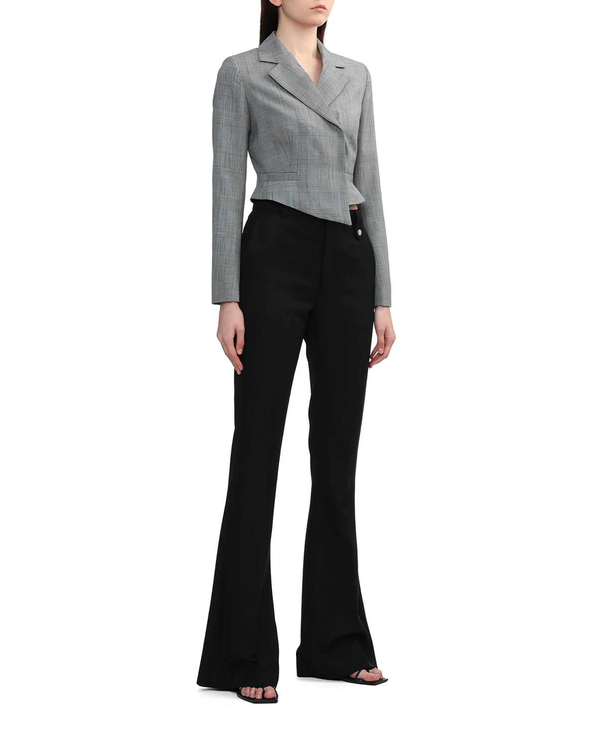 Slim cropped blazer