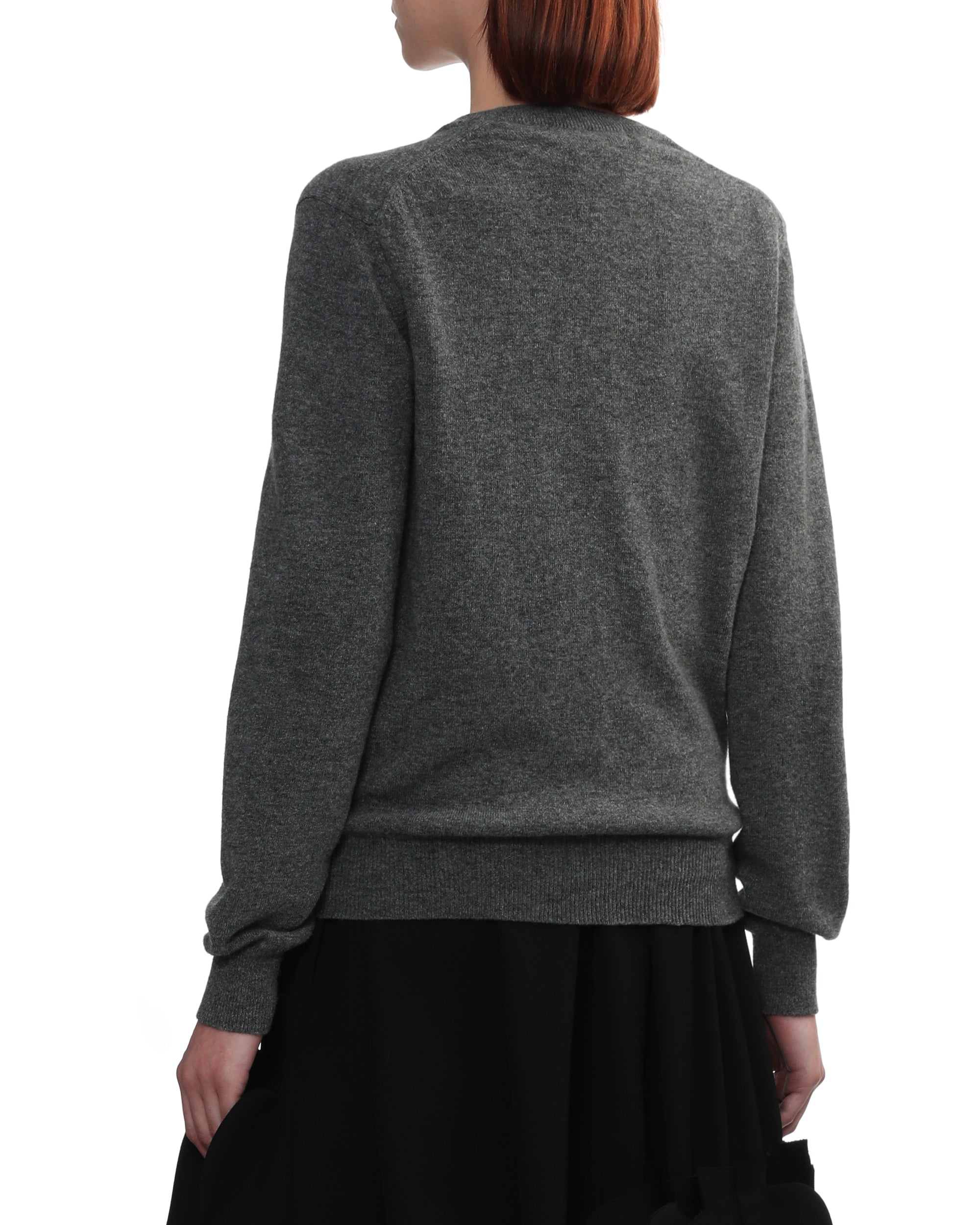 Heart emblem cardigan