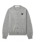 Heart emblem cardigan