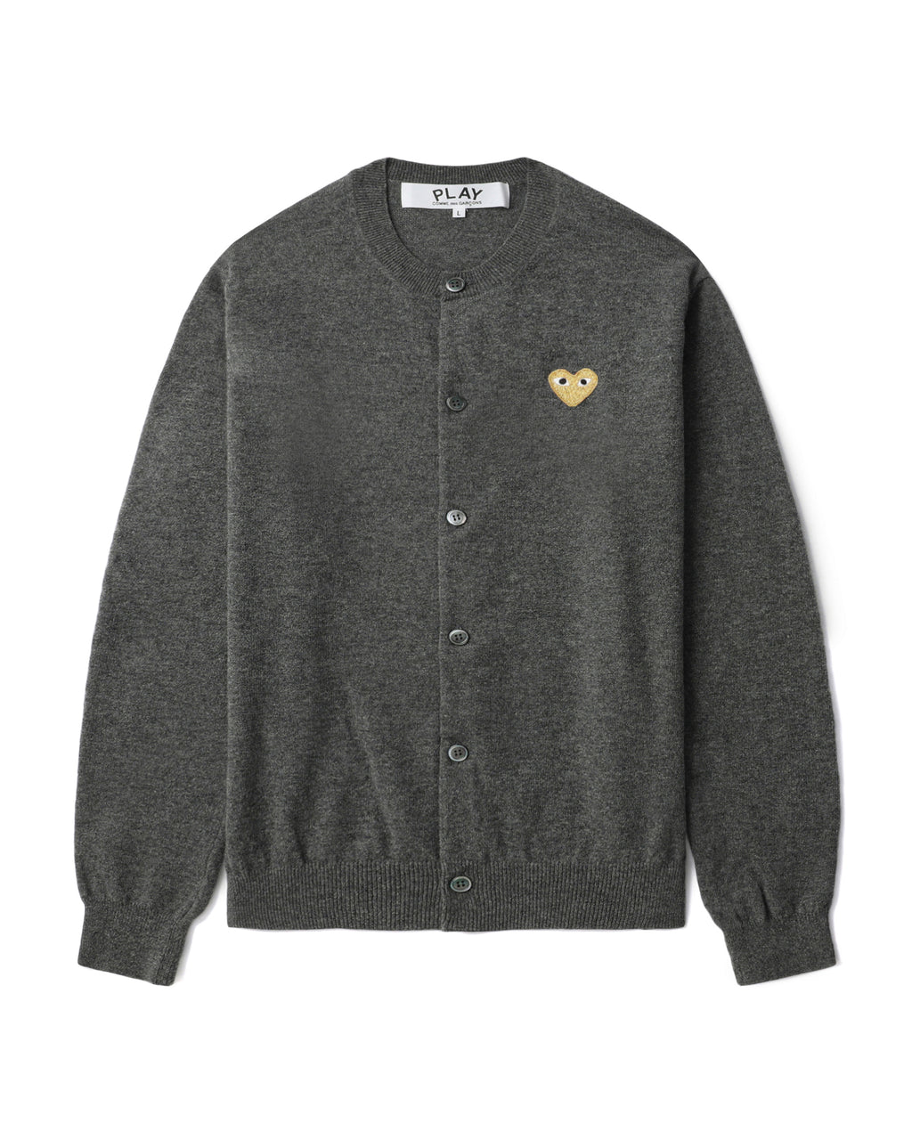 Heart emblem cardigan