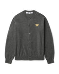 Heart emblem cardigan