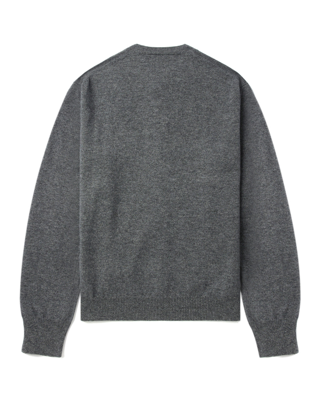 Double heart logo cardigan