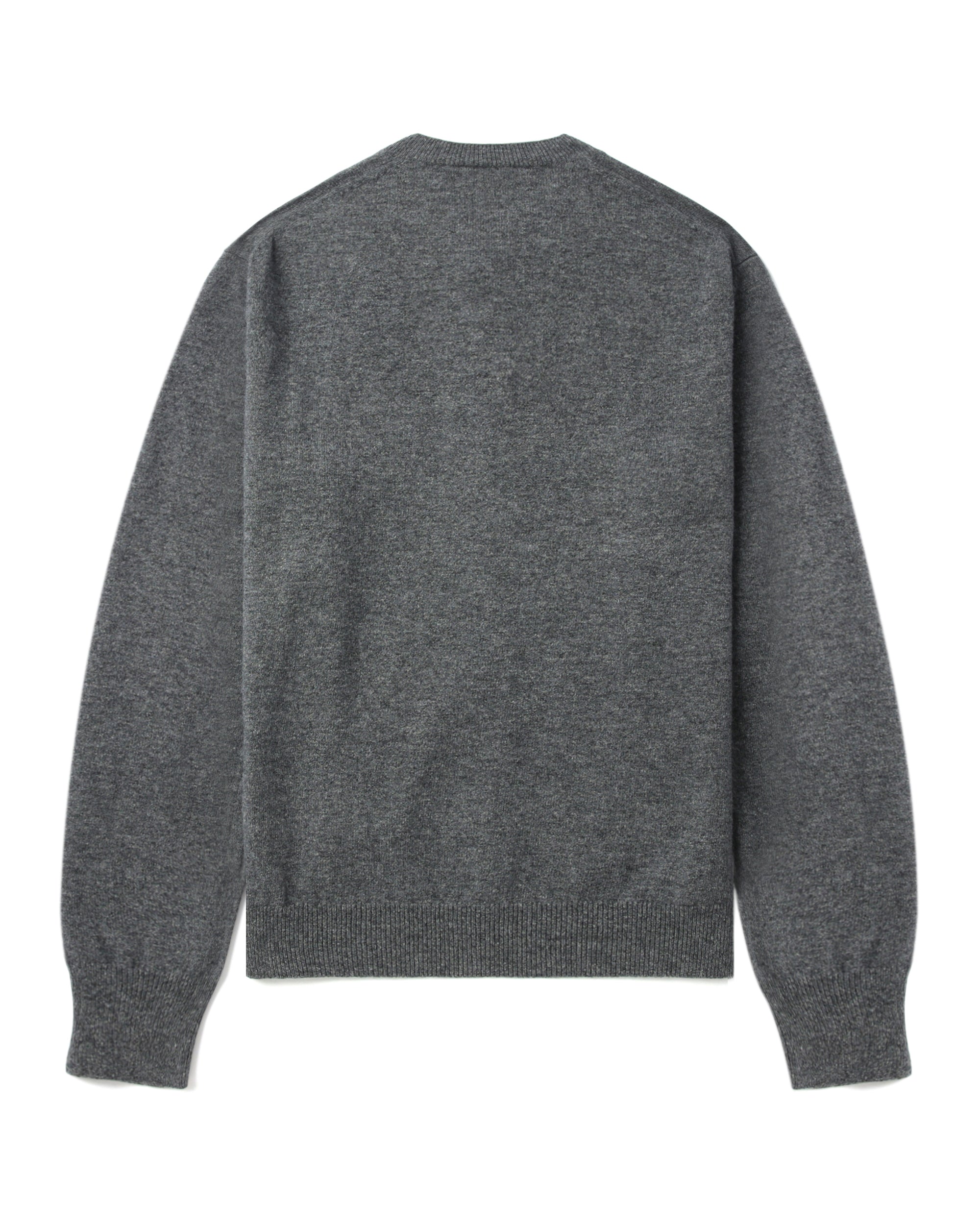 Double heart logo cardigan