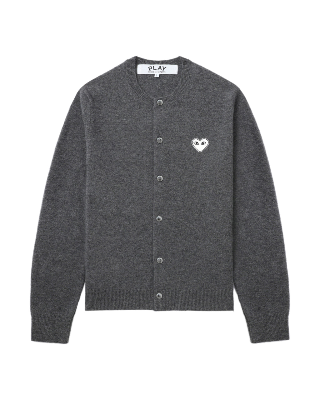 Crew neck cardigan