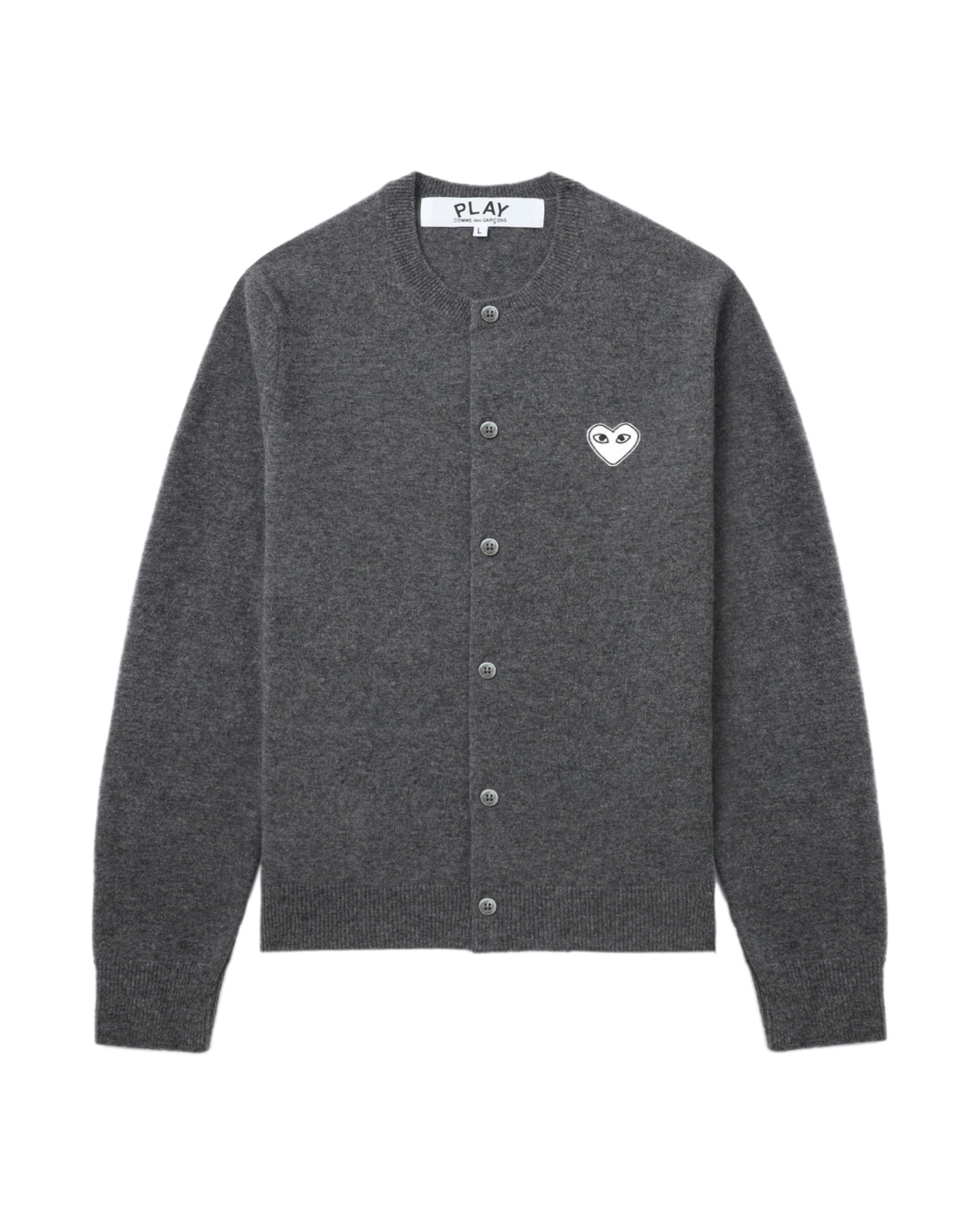 Crew neck cardigan