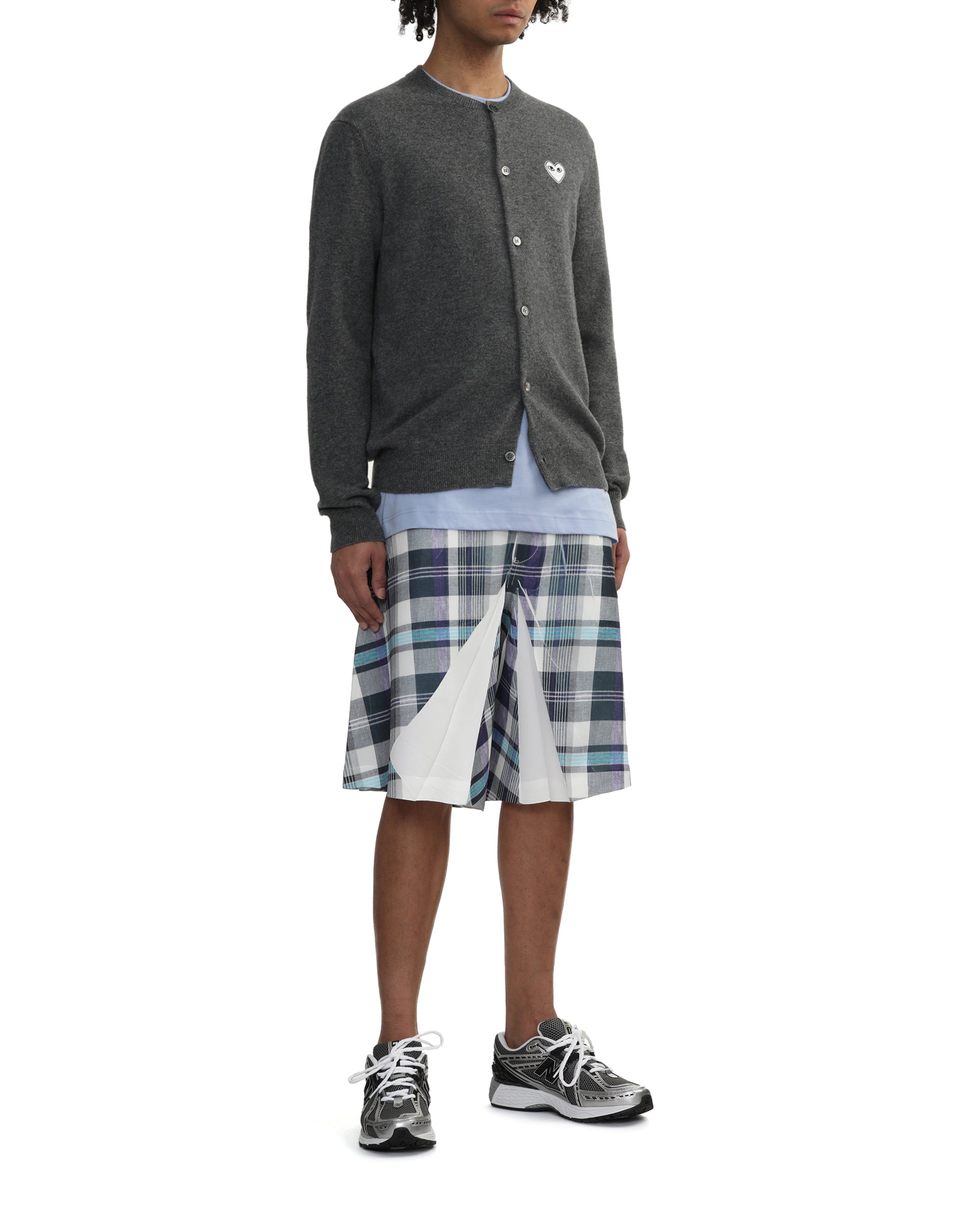 Crew neck cardigan