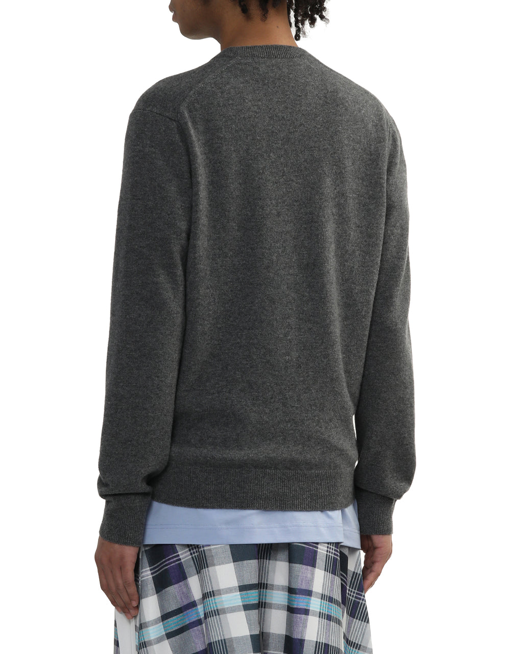 Crew neck cardigan