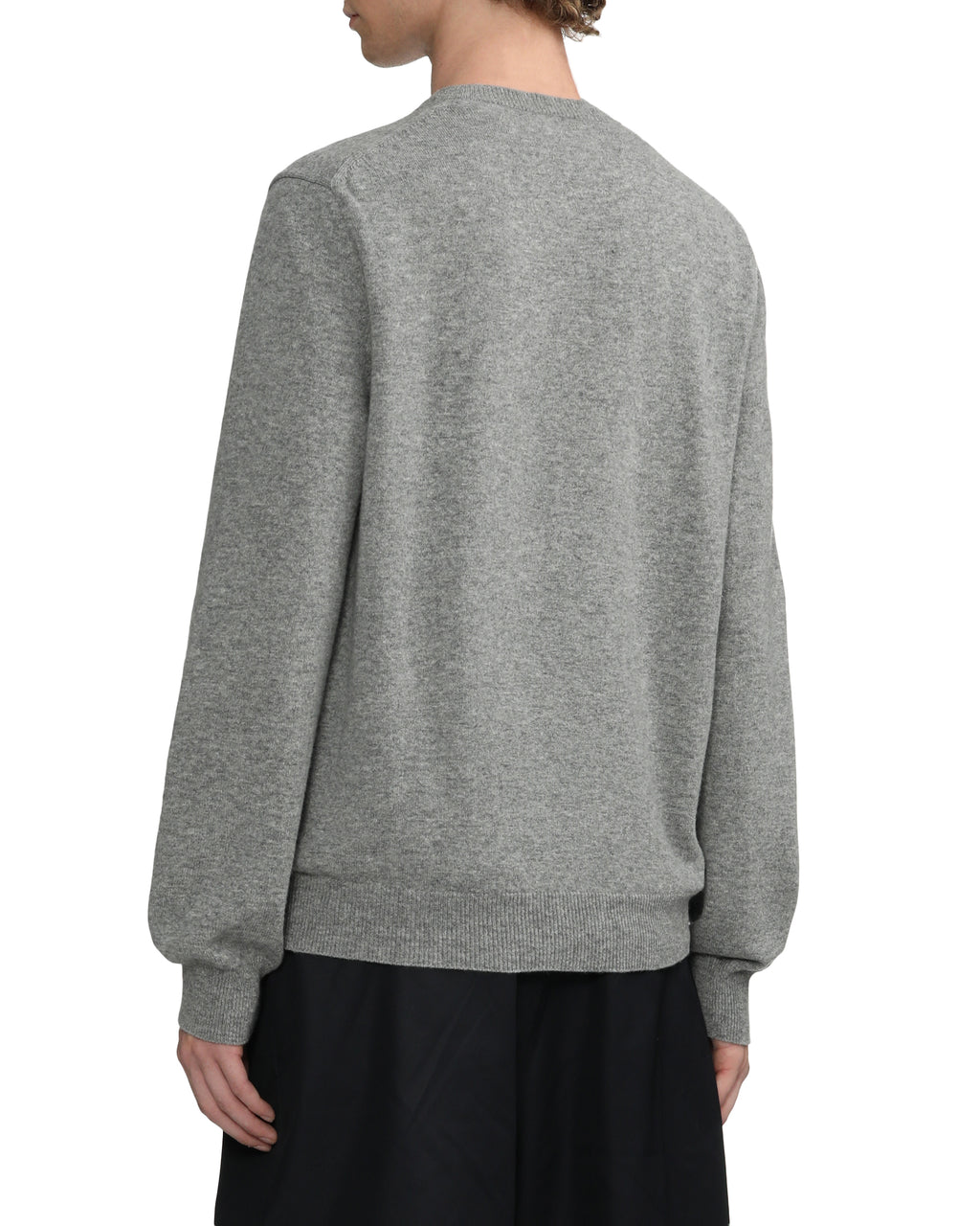 Heart logo button down cardigan