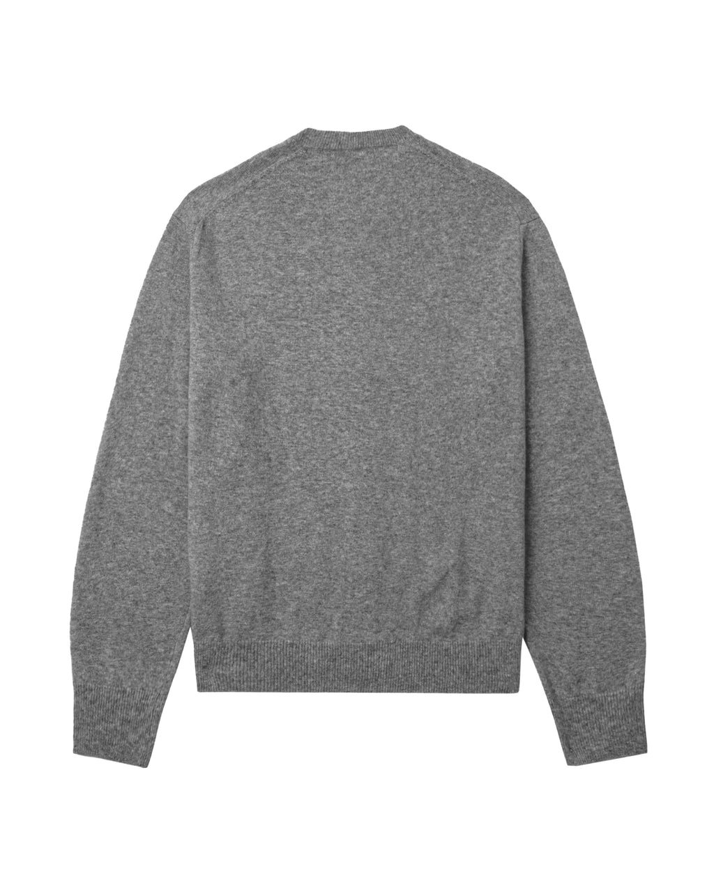 Two heart emblem V-neck cardigan