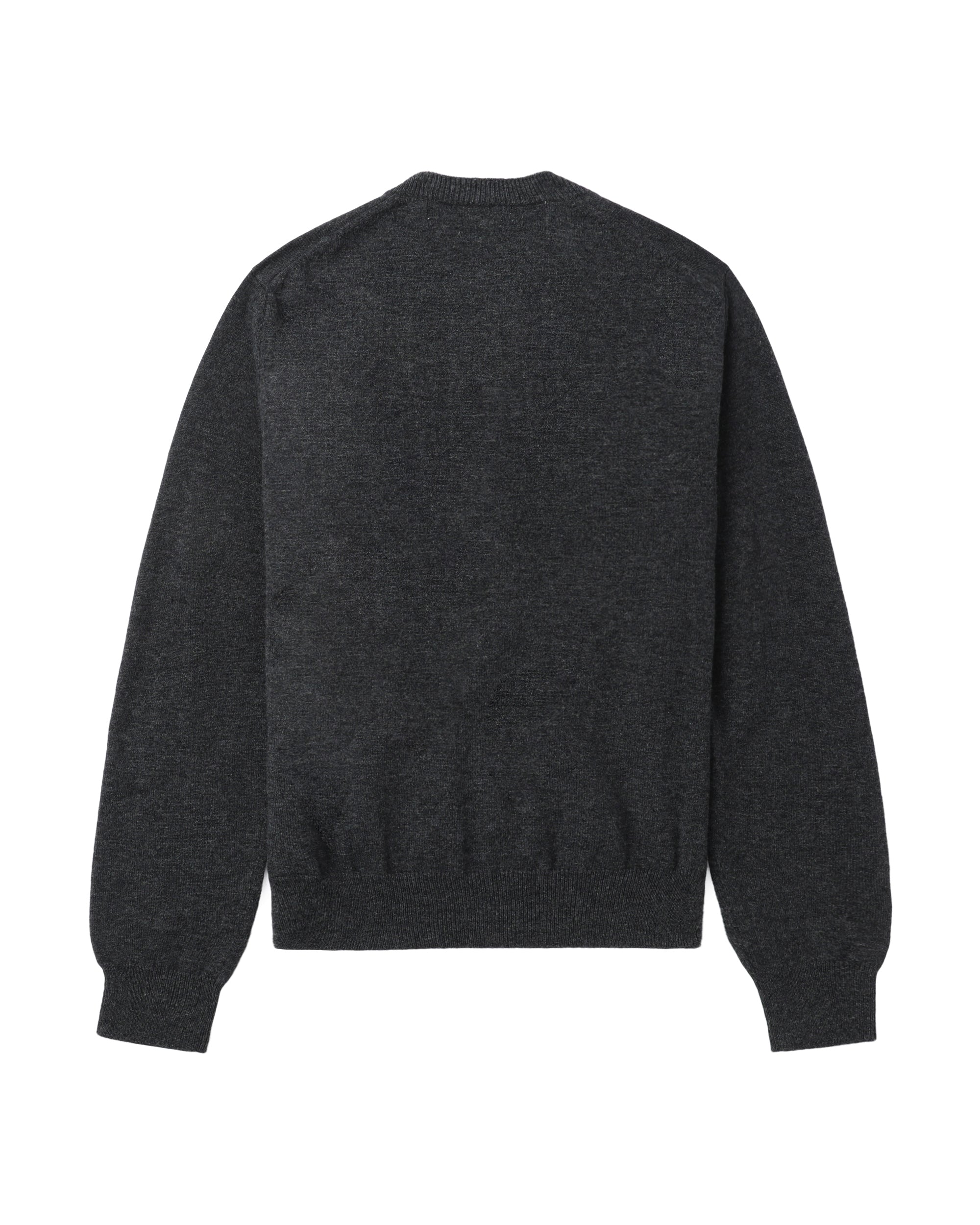 Merged heart emblem cardigan